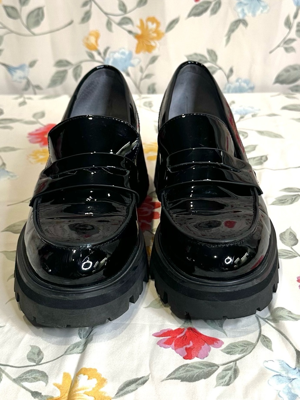 MARC FISHER LTD LATIKA CHUNKY LOAFER WOMENS SIZE 7.5
